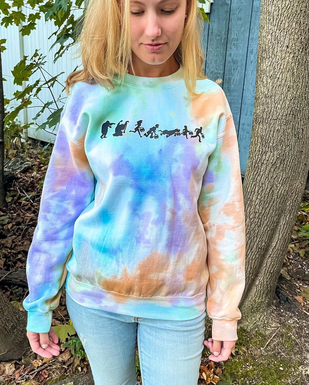 Adult Tie-Dye Crewneck Sweatshirt - Scooby Doo – To Tie-Dye for Clothing