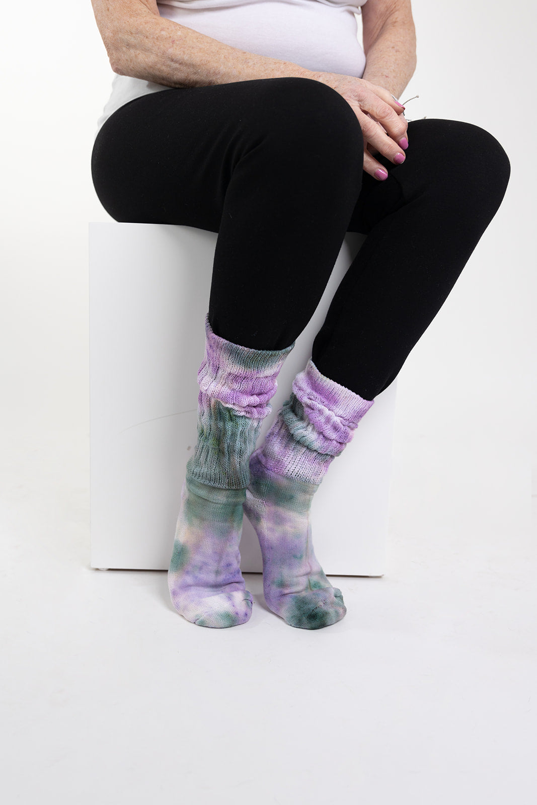 Adult Tie-Dye Slouch Socks – To Tie-Dye for Clothing