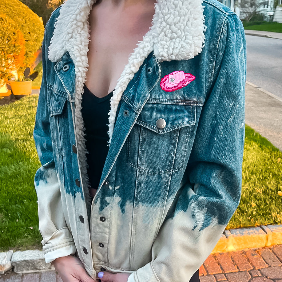 Adult Bleach Dye Denim Jacket – To Tie-Dye for Clothing