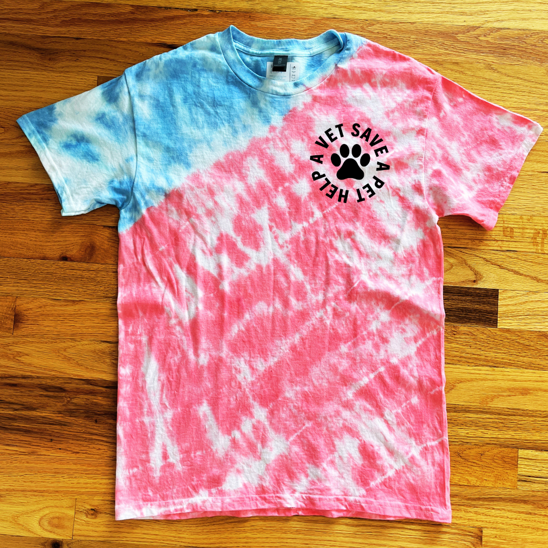 Help a Vet Save a Pet Tie-Dye Shirt