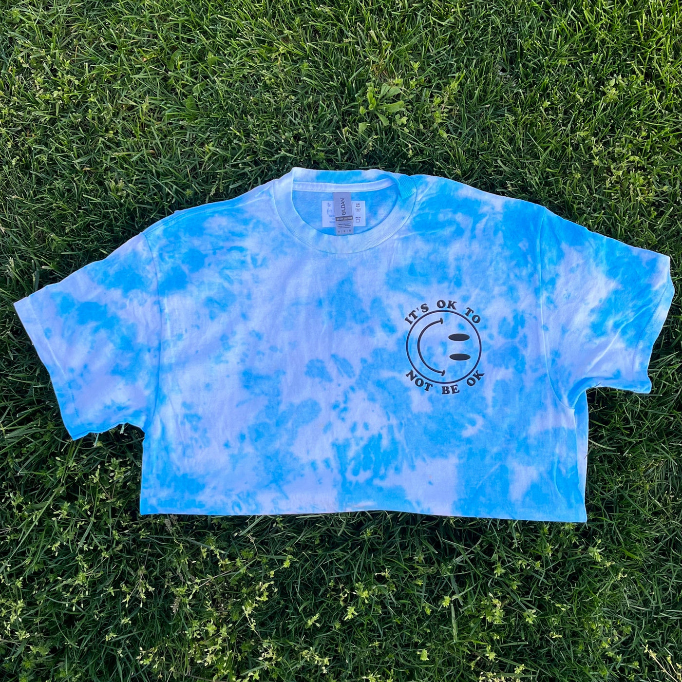 Adult Tie-Dye Short Sleeve Shirt - It's Ok to Not be Ok