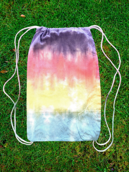 Tie-Dye Drawstring Backpack