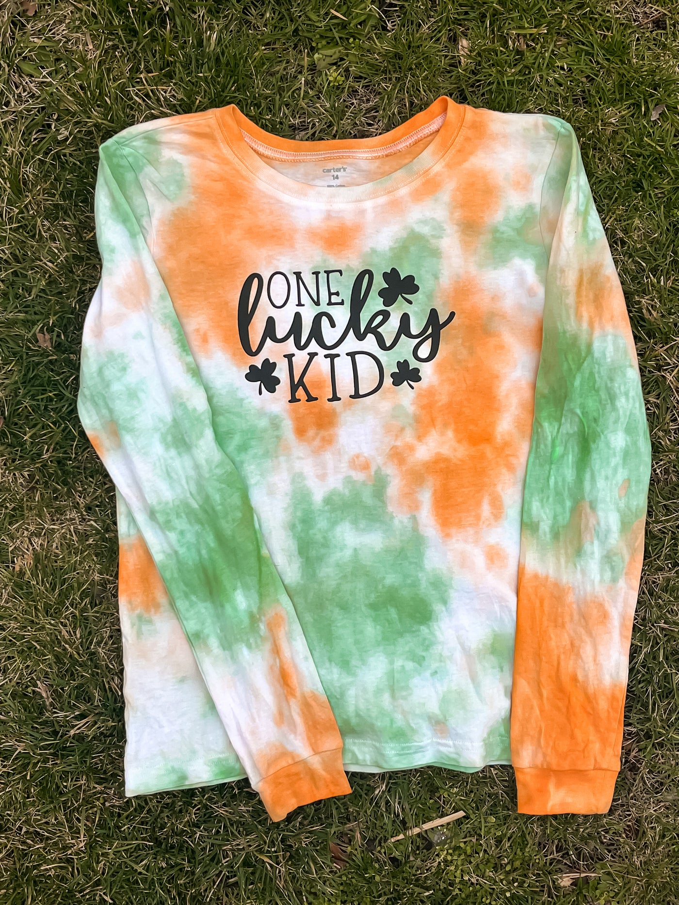 Child Tie-Dye Long Sleeve Shirt - One Lucky Kid