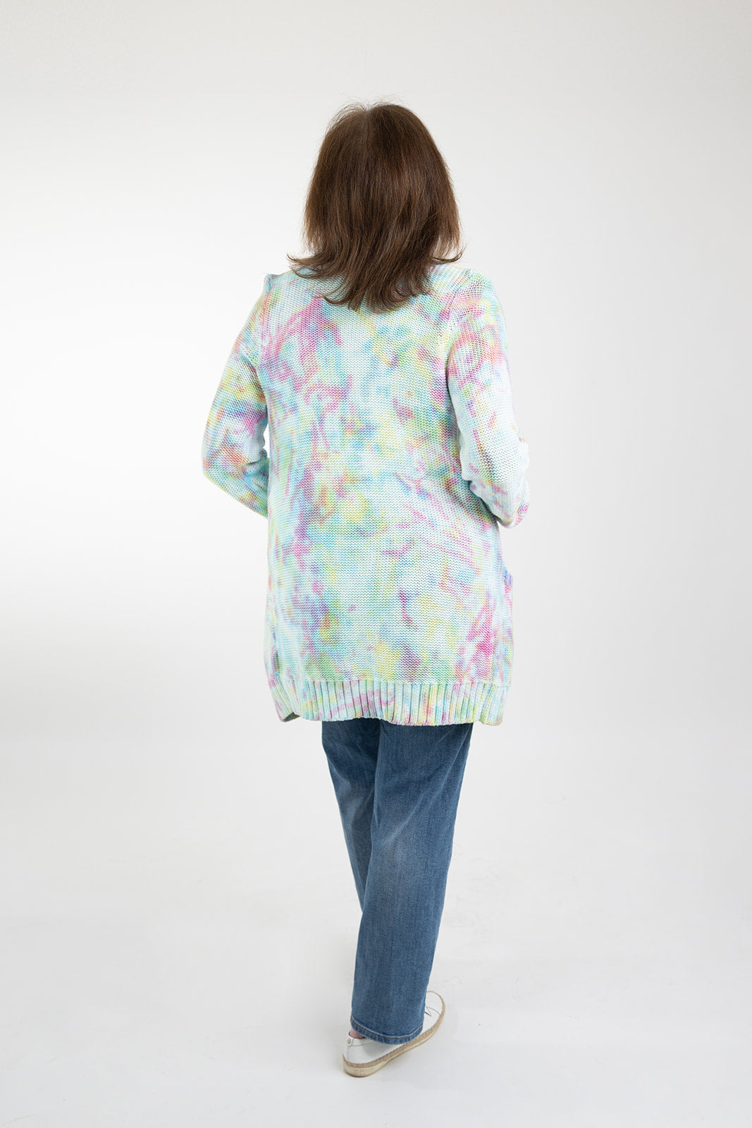 Adult Tie-Dye Cardigan